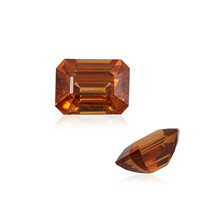 Oranger Zirkon 3,705 ct