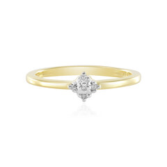 I2 (I) Diamant-Silberring