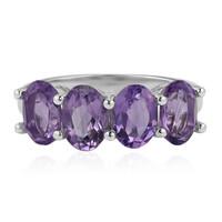 Amethyst-Silberring