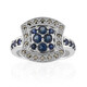 Blauer Saphir-Silberring (Annette classic)