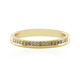 I3 Champagner-Diamant-Silberring