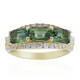 Petrolfarbener Saphir-Goldring (CIRARI)