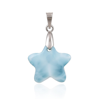 Larimar-Silberanhänger