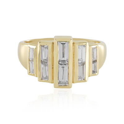 Zirkon-Goldring (Adela Gold)
