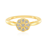 I2 (I) Diamant-Silberring