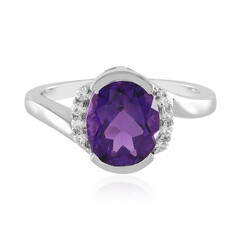 Sibirischer Amethyst-Silberring