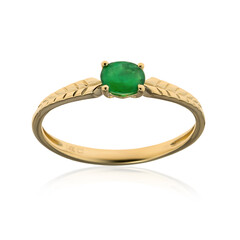 Sambia-Smaragd-Goldring (CIRARI)