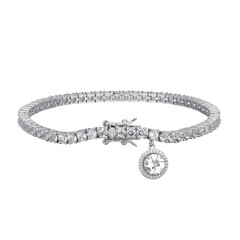 Weißer Topas-Silberarmband (Adela Silber)