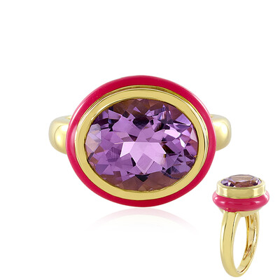 Lavendel-Amethyst-Silberring