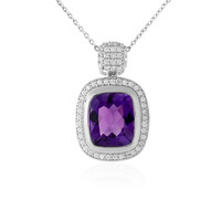 Uruguay-Amethyst-Silberhalskette