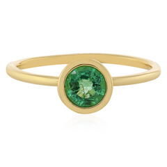 Äthiopischer Smaragd-Goldring