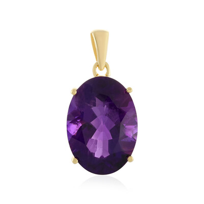 Sibirischer Amethyst-Silberanhänger