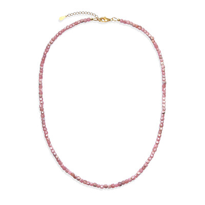 Rhodochrosit-Silberhalskette