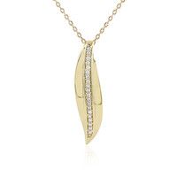 Lupenreiner (F) Brillant-Goldhalskette (LUCENT DIAMONDS)
