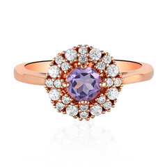 Bolivianischer Amethyst-Silberring