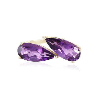 Sibirischer Amethyst-Goldring (de Melo)