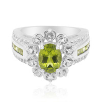 Peridot-Silberring