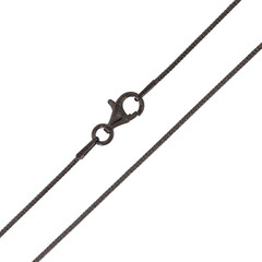 Silber-Schlangenkette - 4,58 g - 60 cm - rutheniert