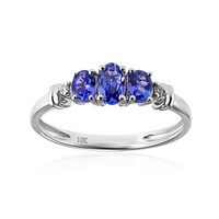 AAA-Tansanit-Goldring