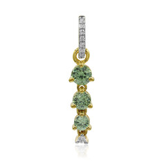 Madagaskar-Demantoid-Goldanhänger (John Ferry)