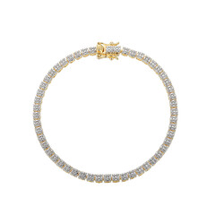 I3 (I) Diamant-Messingarmband (Juwelo Style)