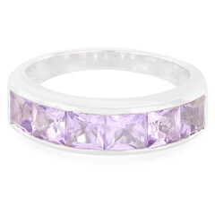 Lavendel-Amethyst-Silberring