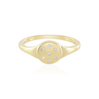 I2 (I) Diamant-Silberring