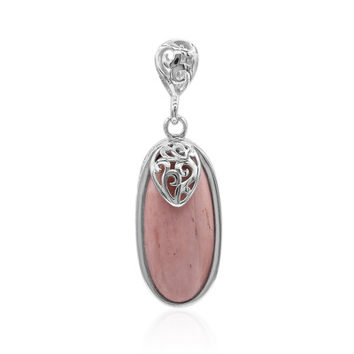 Australischer Pinkfarbener Opal-Silberanhänger (Art of Nature)