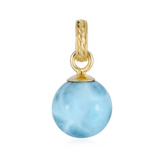 Larimar-Silberanhänger