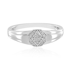 I2 (I) Diamant-Silberring