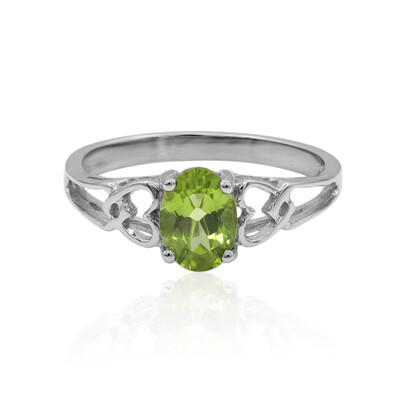 Peridot-Silberring