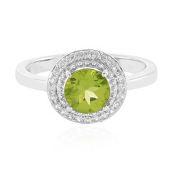 Peridot-Silberring