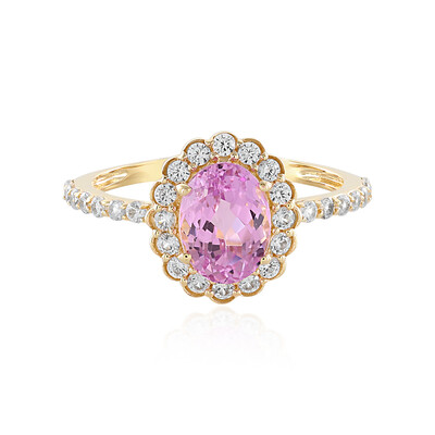 Kunzit-Goldring