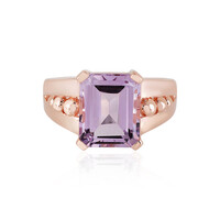 Lavendel-Amethyst-Silberring