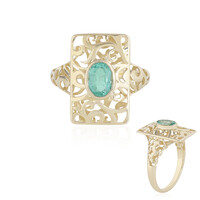 Kolumbianischer Smaragd-Goldring (Ornaments by de Melo)