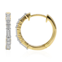 IF (D) Diamant-Goldohrringe