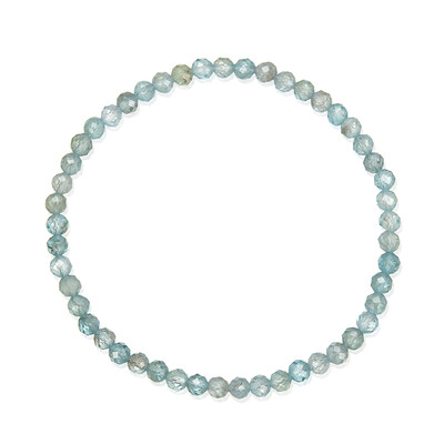 Blauer Apatit-Armband
