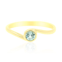 Nigerianischer Paraiba-Turmalin-Goldring