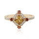 Gelber Zirkon-Goldring (Adela Gold)