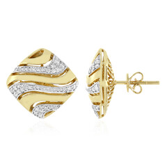 Lupenreiner Brillant-Goldohrringe (G-H) (LUCENT DIAMONDS)