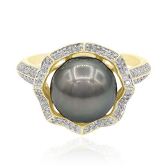 Tahitiperlen-Goldring (TPC)