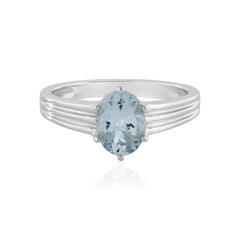 Brasilianischer Aquamarin-Goldring