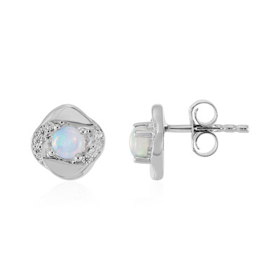 Welo-Opal-Silberohrringe