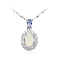 Welo-Opal-Silberhalskette