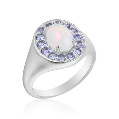 Welo-Opal-Silberring