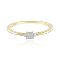 SI1 (H) Diamant-Goldring