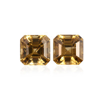 Gelbe Zirkone- 3,411 ct