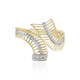 Zirkon-Goldring (Ornaments by de Melo)
