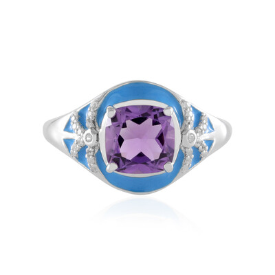 Amethyst-Silberring