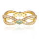 Brasilianischer Paraiba-Turmalin-Goldring (de Melo)